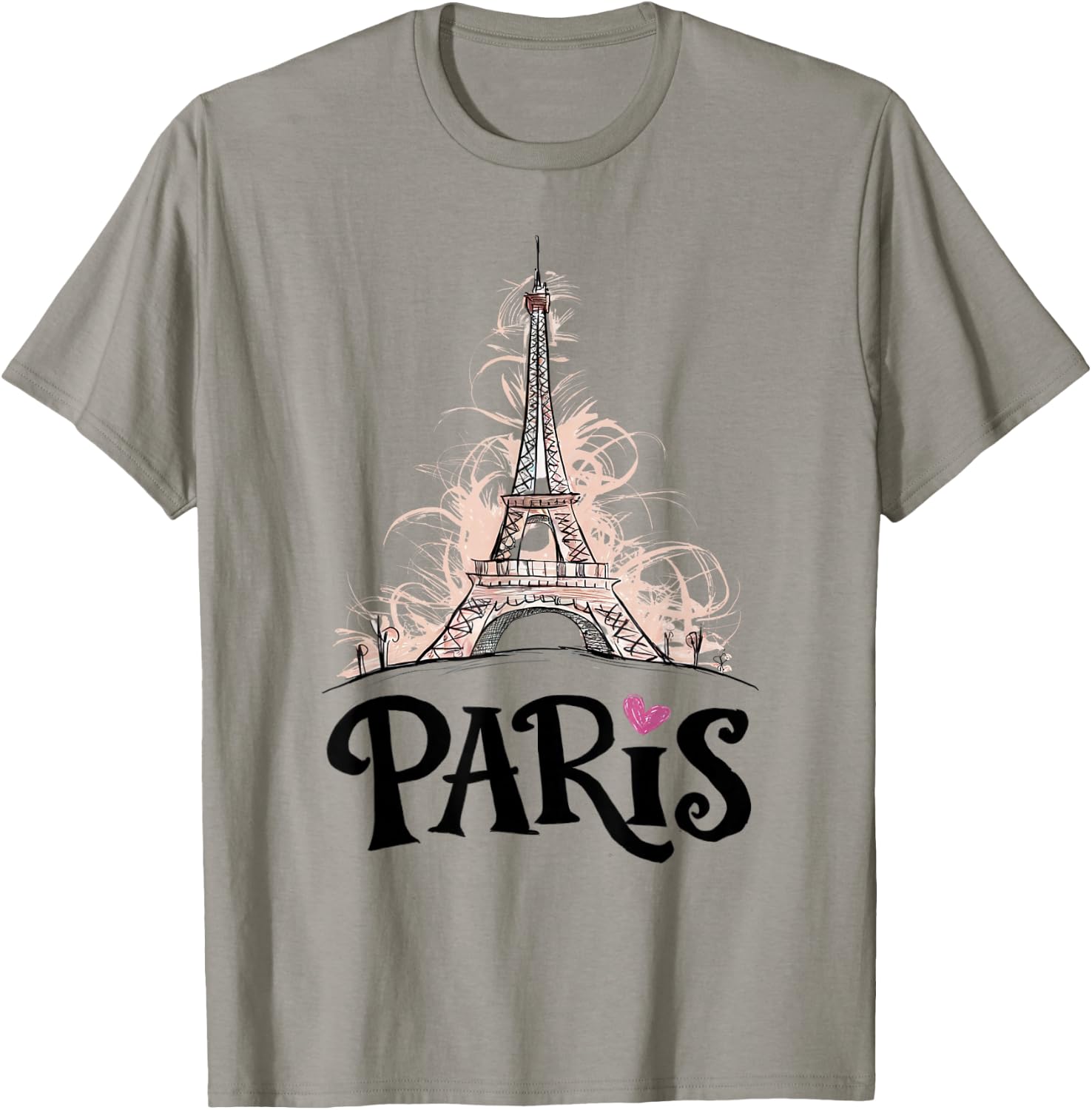 Eiffel Tower Paris Holiday France Souvenir Women Girls T-Shirt - T-Shirt | Sand