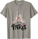 Eiffel Tower Paris Holiday France Souvenir Women Girls T-Shirt - T-Shirt | Sand