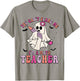Funny You Can't Scare Me I'm A Math Teacher Halloween Ghost T-Shirt - T-Shirt | Sand