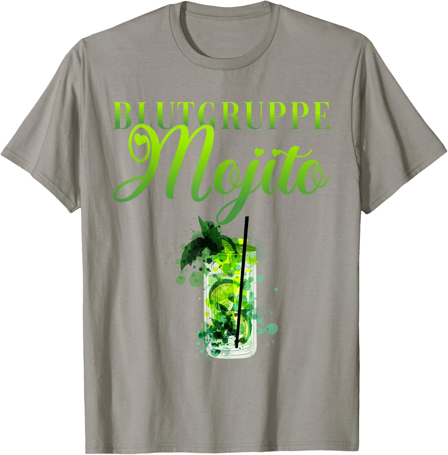 Blutgruppe Mojito Barkeeper T-Shirt - T-Shirt | Sand