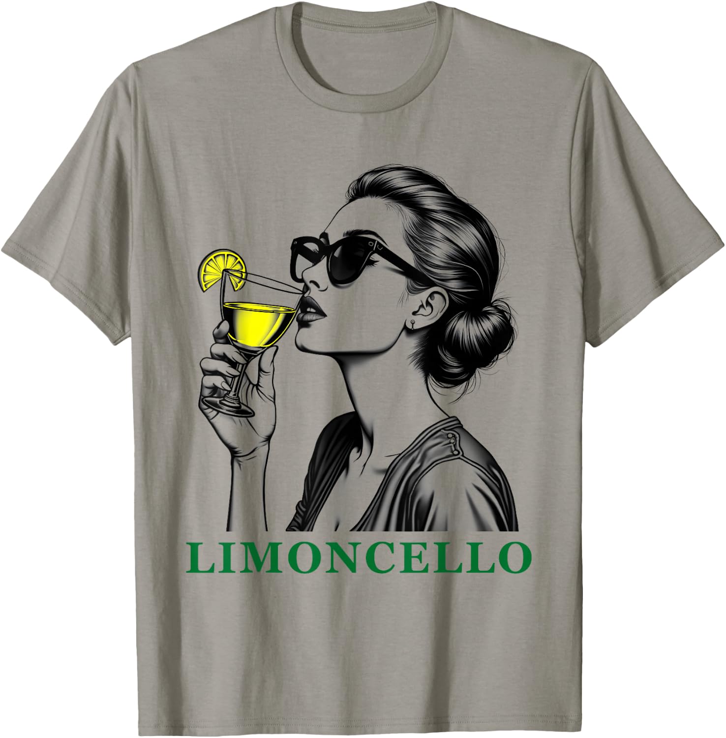 Limoncello Outfit Italian Liqueur Lemon Liqueur Spritz , White T-Shirt - T-Shirt | Sand