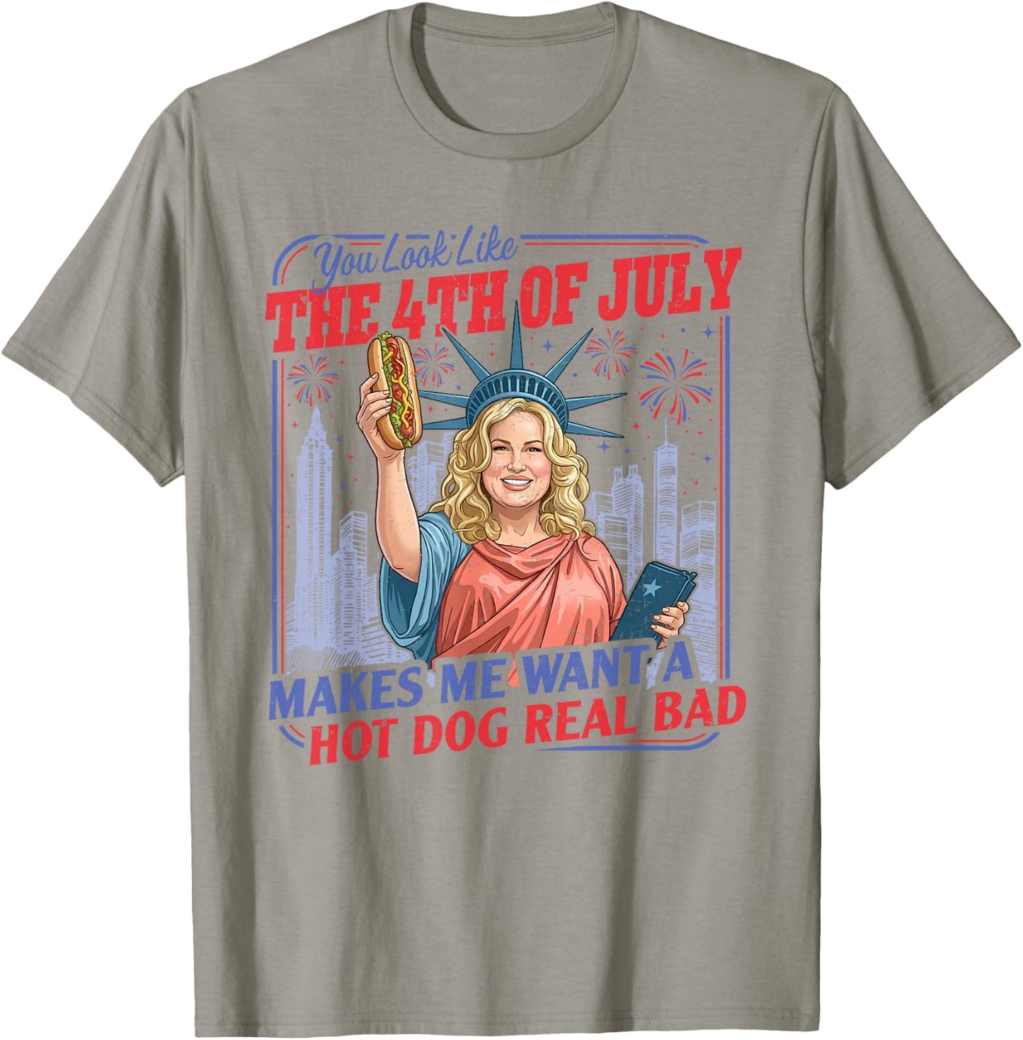 Celebrate 250th Anniversary, You Look Like 4th of July T-Shirt - T-Shirt | Sand