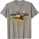 Chillin' Out In Banff National Park Alberta Moose Souvenir T-Shirt - T-Shirt | Sand