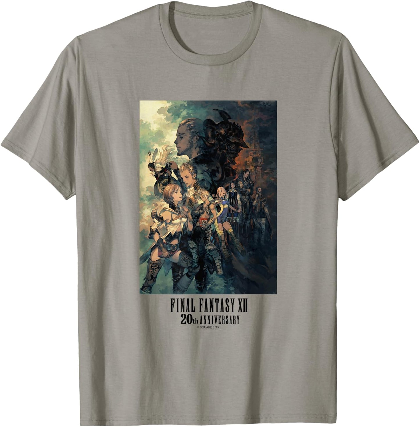 FINAL Fantasy Annivasary Collection FFXII TZA Package Art 2 T-Shirt - T-Shirt | Sand