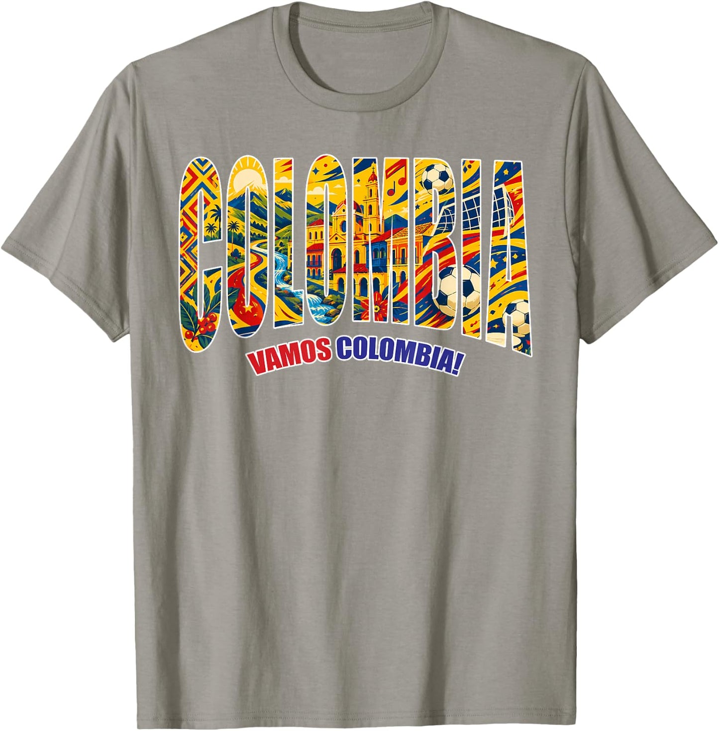 Colombia Country Colombian Flag Women Kids T-Shirt - T-Shirt | Sand