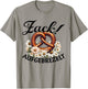 Zack Aufgebrezelt Bayern Volksfest Top Dirndl Replacement , White T-Shirt - T-Shirt | Sand
