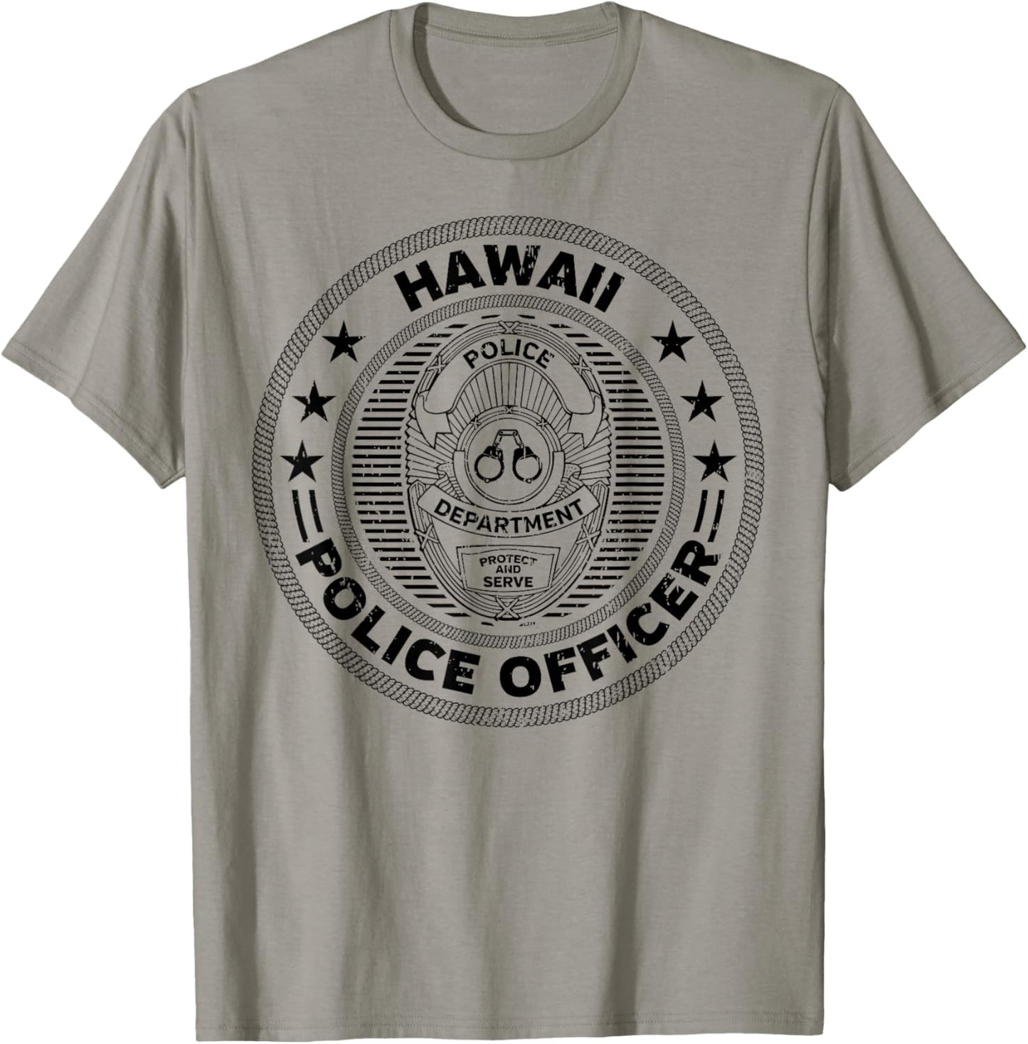 Hawaii Police Officer Shirt T-Shirt - T-Shirt | Sand