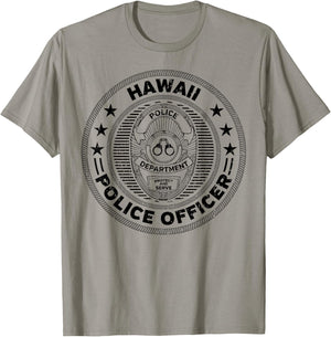 Hawaii Police Officer Shirt T-Shirt - T-Shirt | Sand
