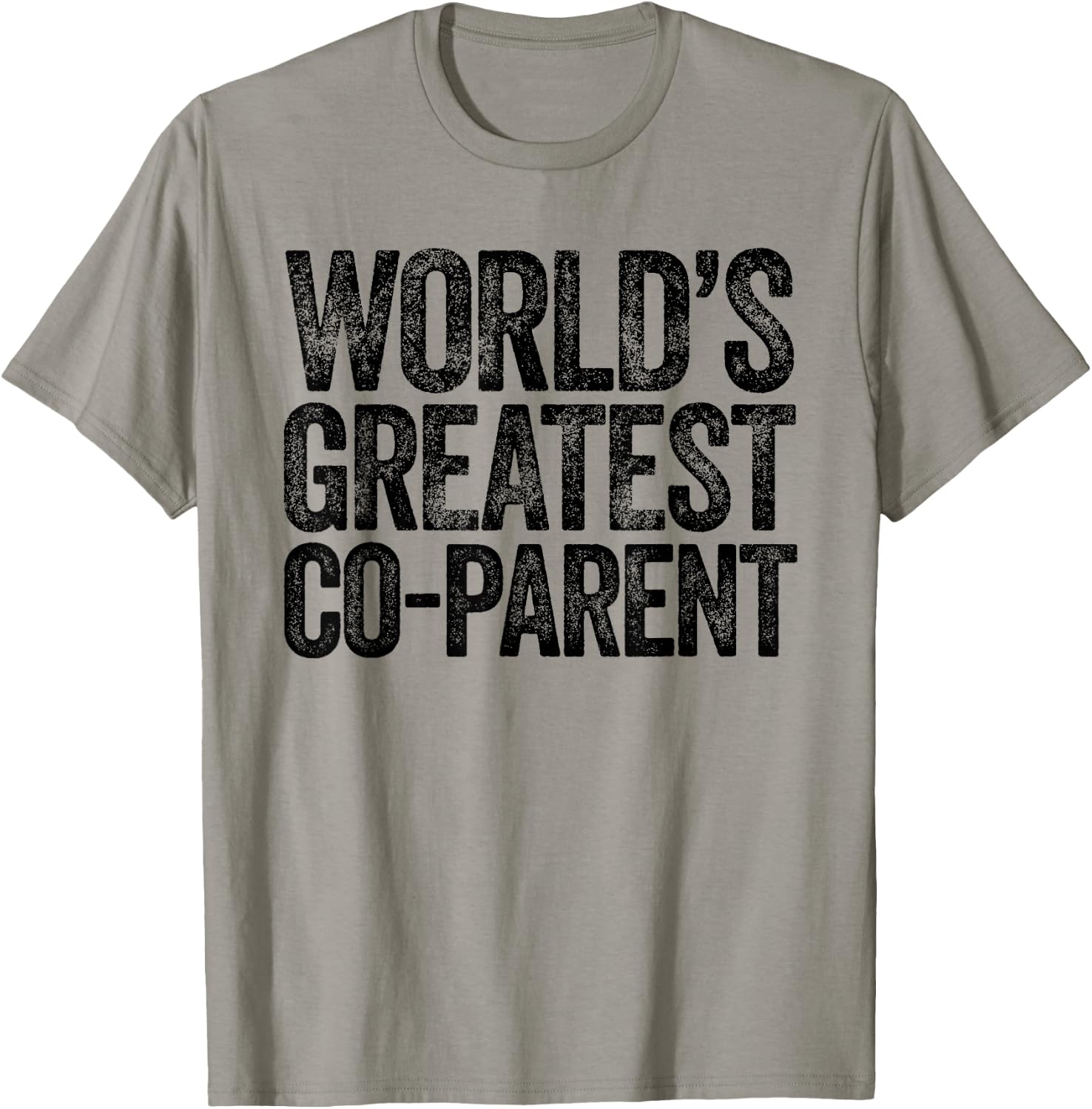 The World's Greatest Co-Parent T-Shirt - T-Shirt | Sand