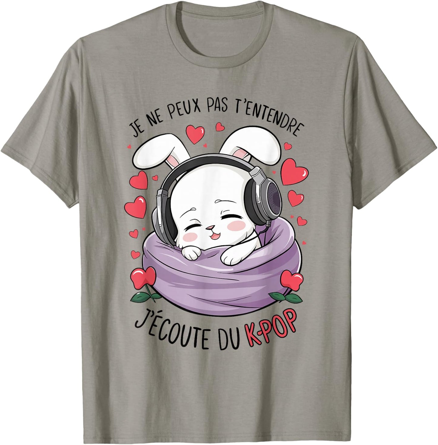 K-Pop | for Girls & Women Gifts K-Pop , white, S T-Shirt - T-Shirt | Sand