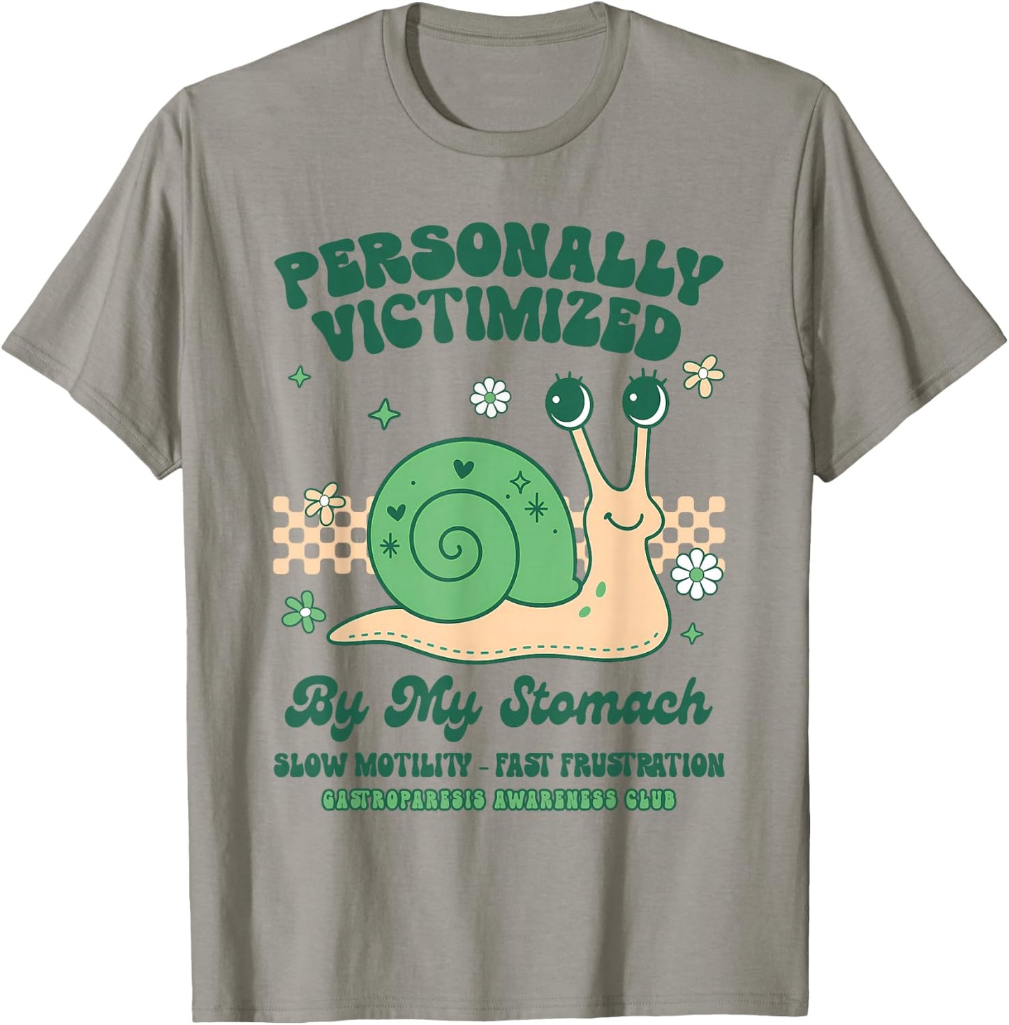 Gastroenterology IBS Personally Victimized By My Stomach T-Shirt - T-Shirt | Sand