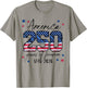America USA 250th Years of Freedom 4th of July T-Shirt - T-Shirt | Sand