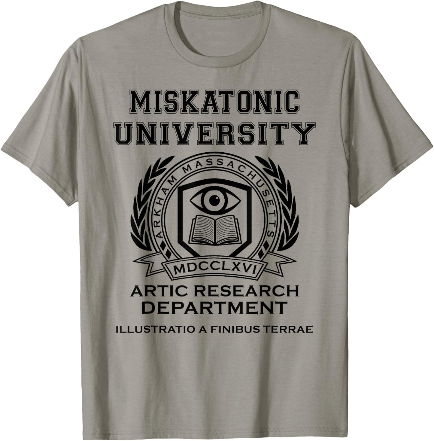 Miskatonic University Artic Research Department , white, S T-Shirt - T-Shirt | Sand