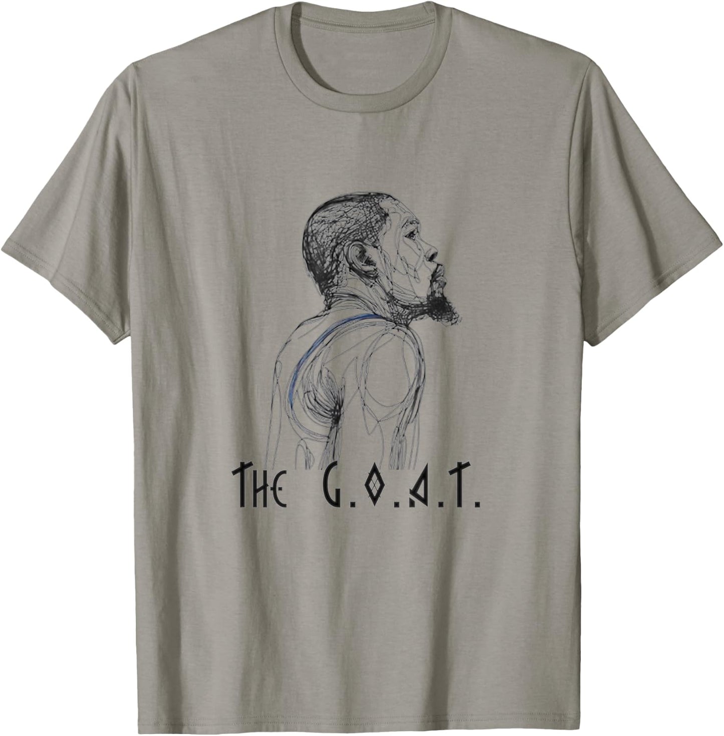 The GOAT (Greatest Of All Time) Basketball Player KD Sniper T-Shirt - T-Shirt | Sand