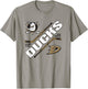 Anaheim Ducks Force Orange Officially Licensed T-Shirt - T-Shirt | Sand