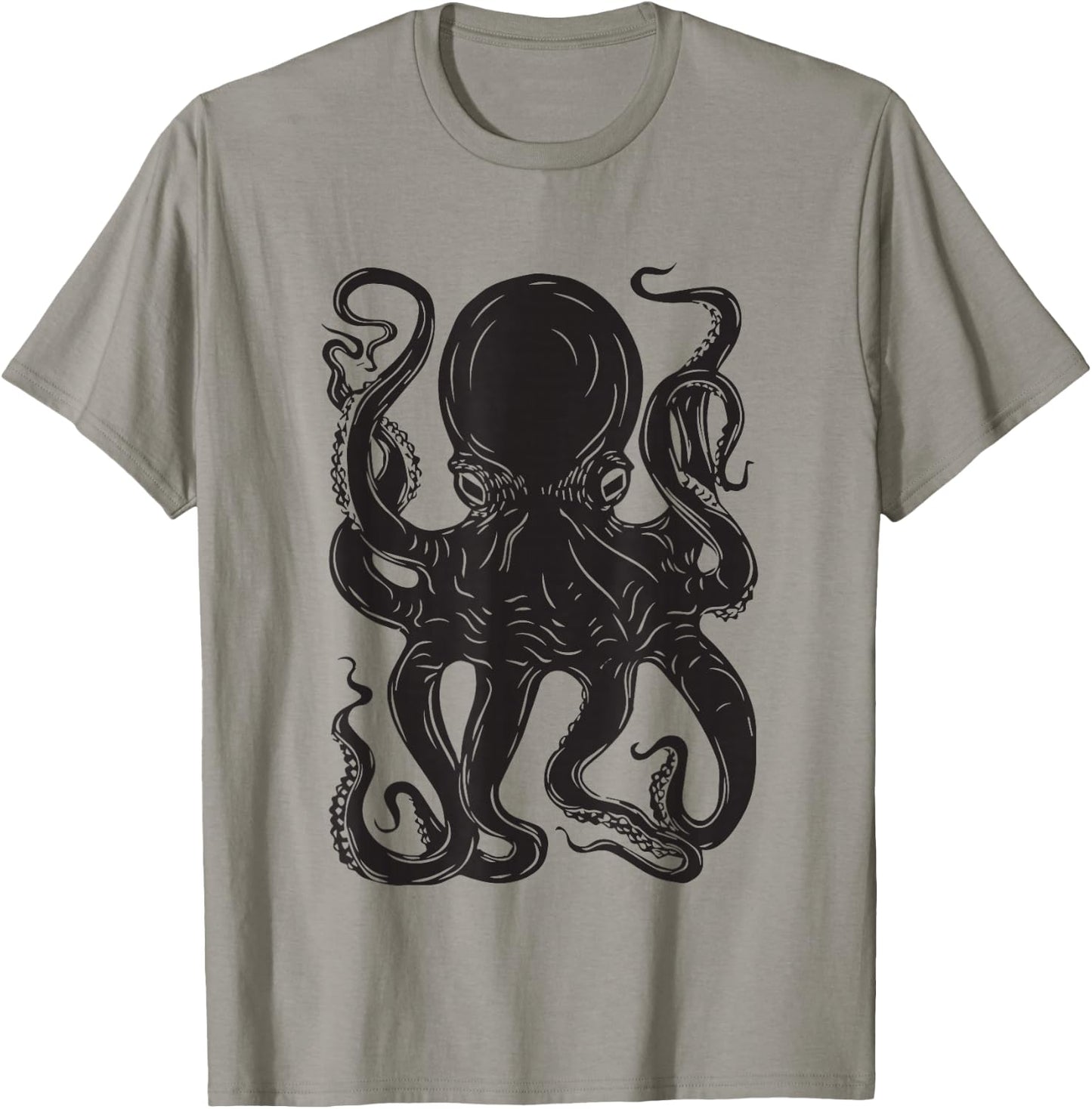 Cool Octopus Stuff Men Women Kraken Kids Octopus T-Shirt - T-Shirt | Sand