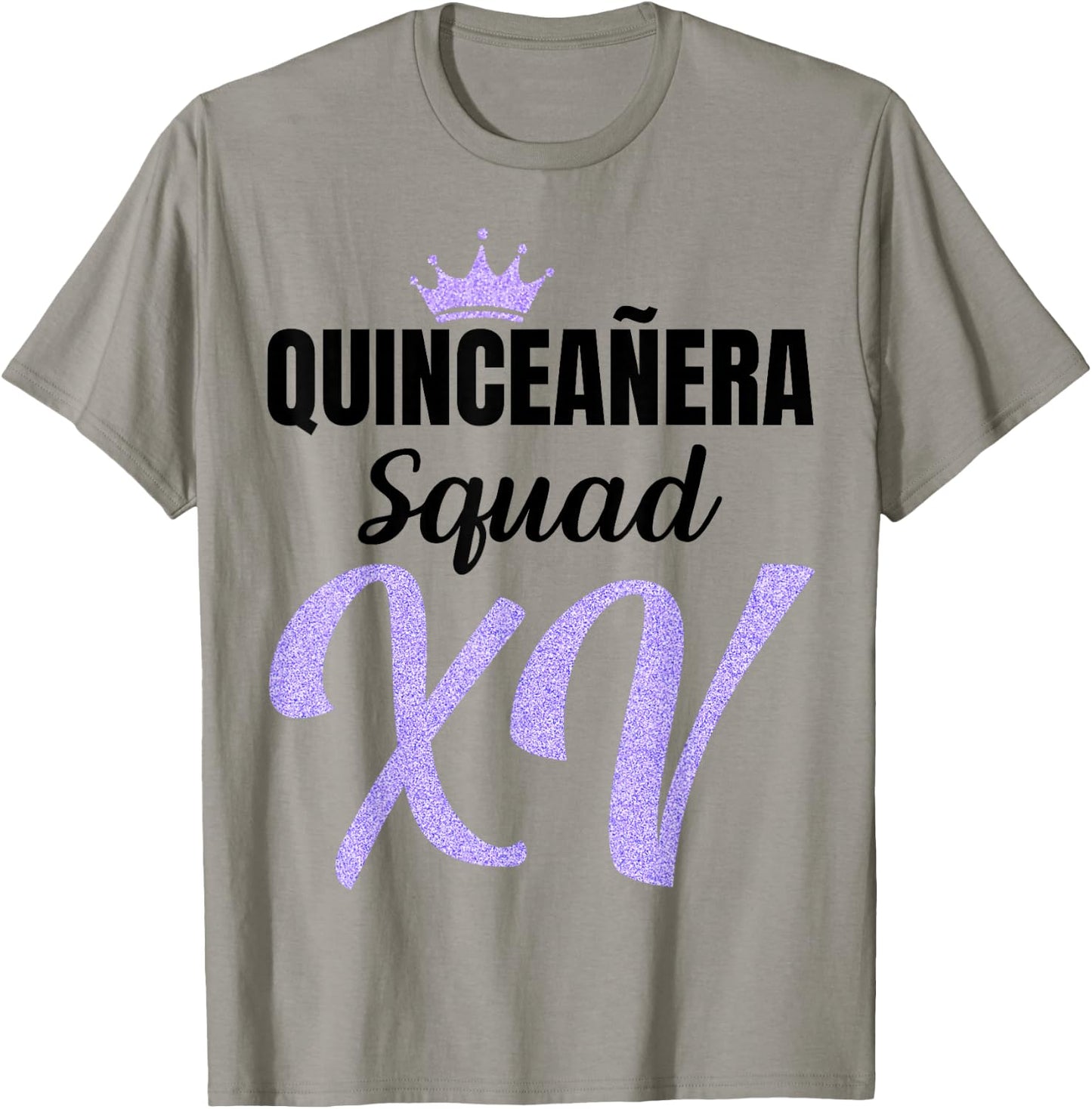 Quince Squad Quinceañera Guest 15th Birthday Quince Años T-Shirt - T-Shirt | Sand