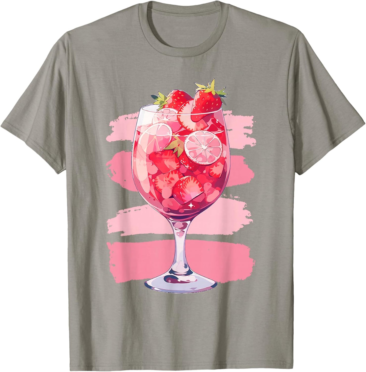 Wildberry Lillet , White T-Shirt - T-Shirt | Sand