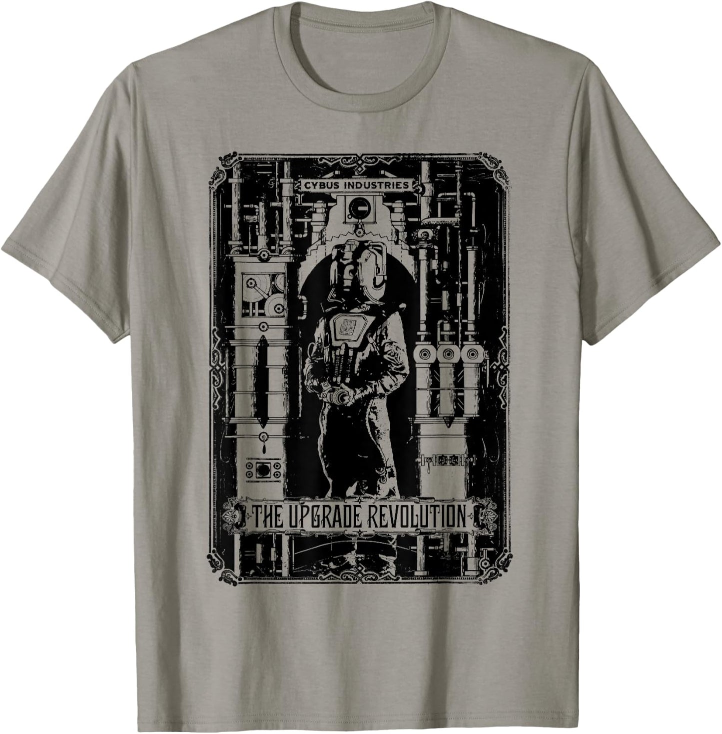 Steampunk Cybermen Retro-Futuristic Sci-Fi Fan T-Shirt - T-Shirt | Sand