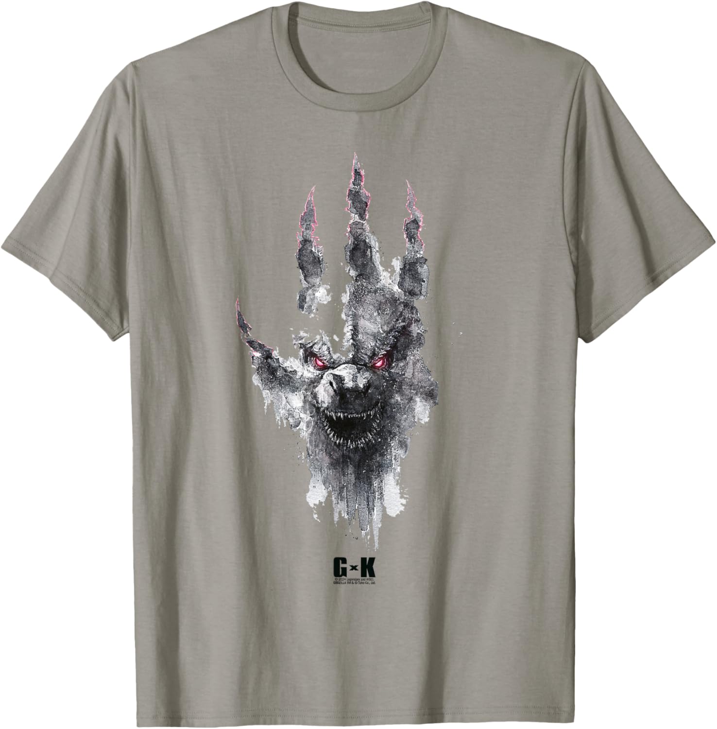 Monsterverse Godzilla x Kong: The New Empire Godzilla Unite , white, S T-Shirt - T-Shirt | Sand
