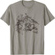 Disney Winnie the Pooh And Rabbit Outline Big Chest Logo F&B T-Shirt - T-Shirt | Sand