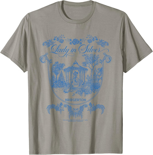 Bridgerton Fairytale Gazebo Offiziell lizenziert T-Shirt - T-Shirt | Sand