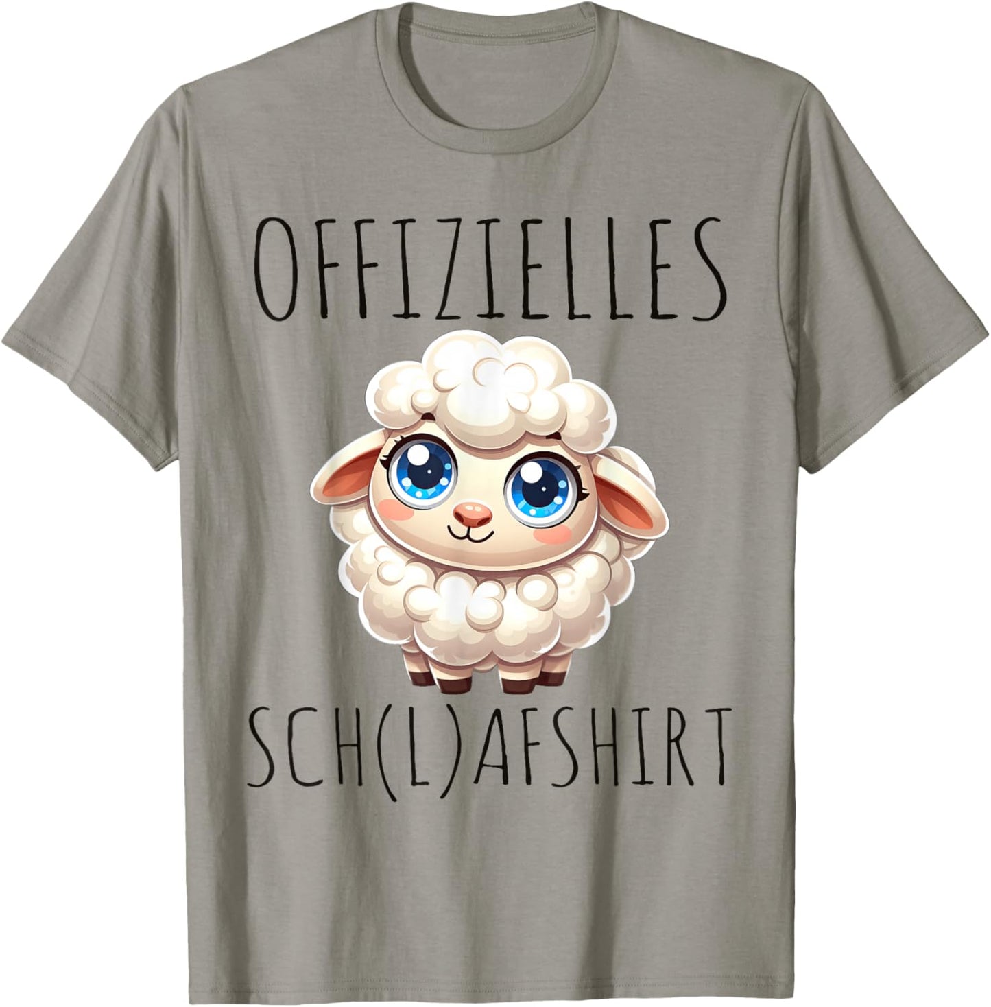 Offizielles Schlafshirt Schaf Pyjama Schlafanzug Nightdress , White T-Shirt - T-Shirt | Sand