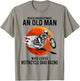 Old Man Who Loves Motorcycle Drag Racing T-Shirt - T-Shirt | Sand