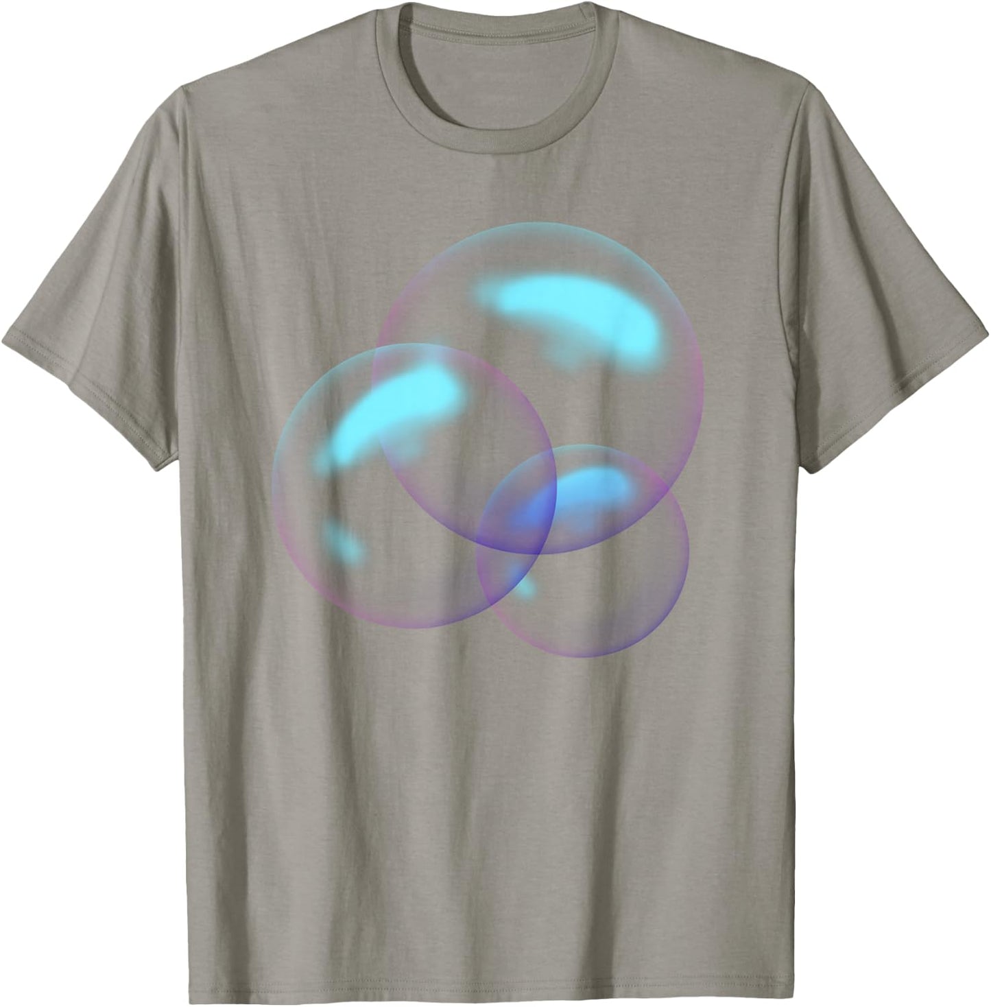 Soap Bubbles , White, s T-Shirt - T-Shirt | Sand