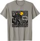 Funny Bigfoot and Zebra in the Mountains with Mt Si T-Shirt - T-Shirt | Sand