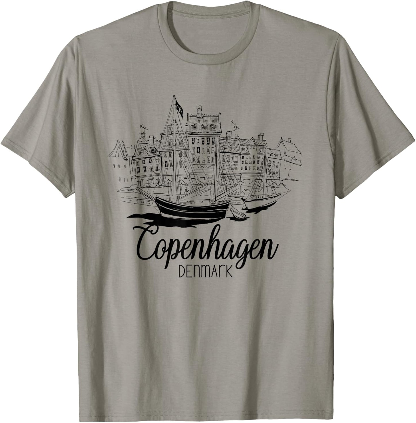 Copenhagen Denmark / Copenhagen T-Shirt - T-Shirt | Sand
