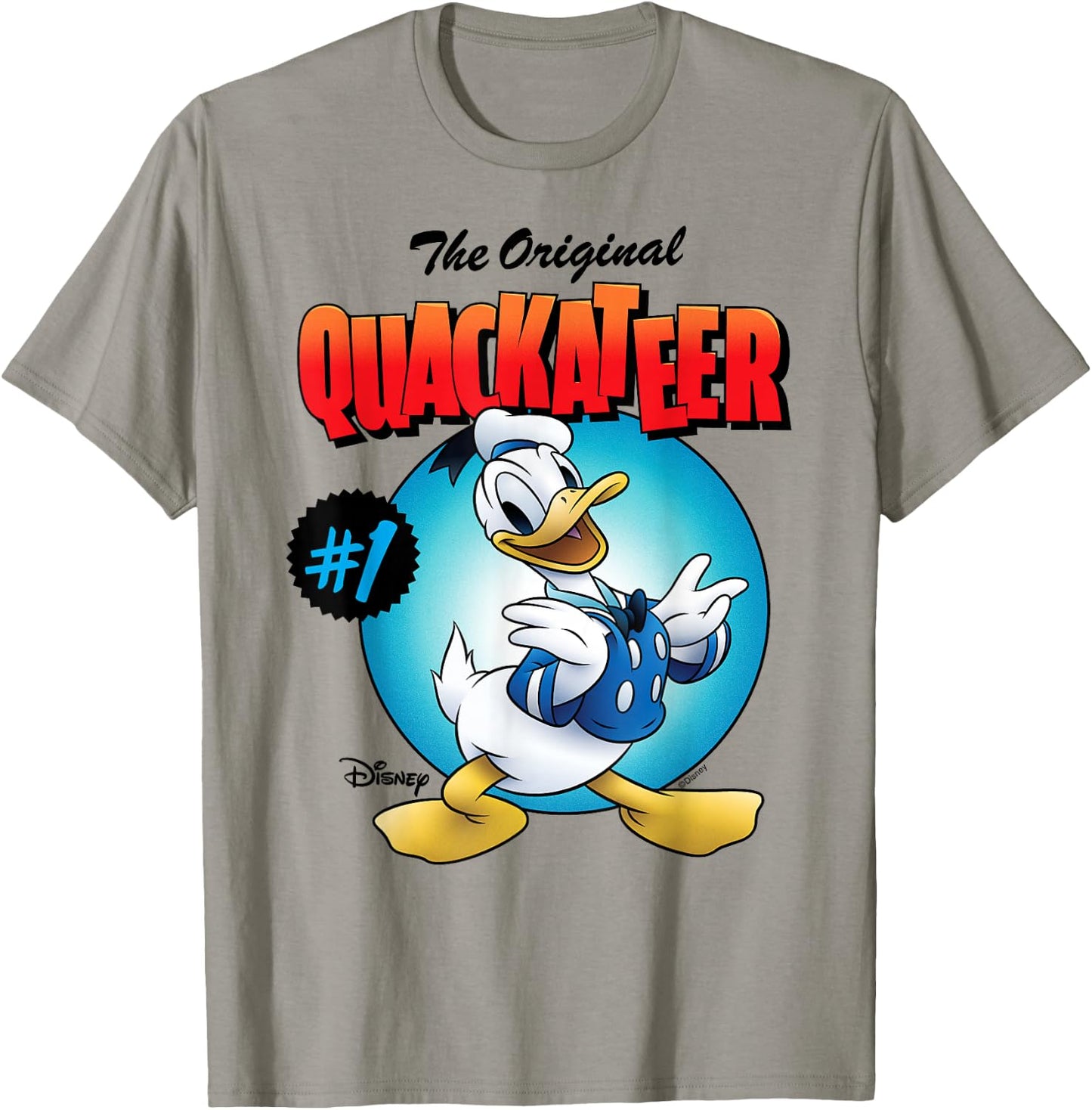 Donald Duck - The Original Quackateer T-Shirt - T-Shirt | Sand