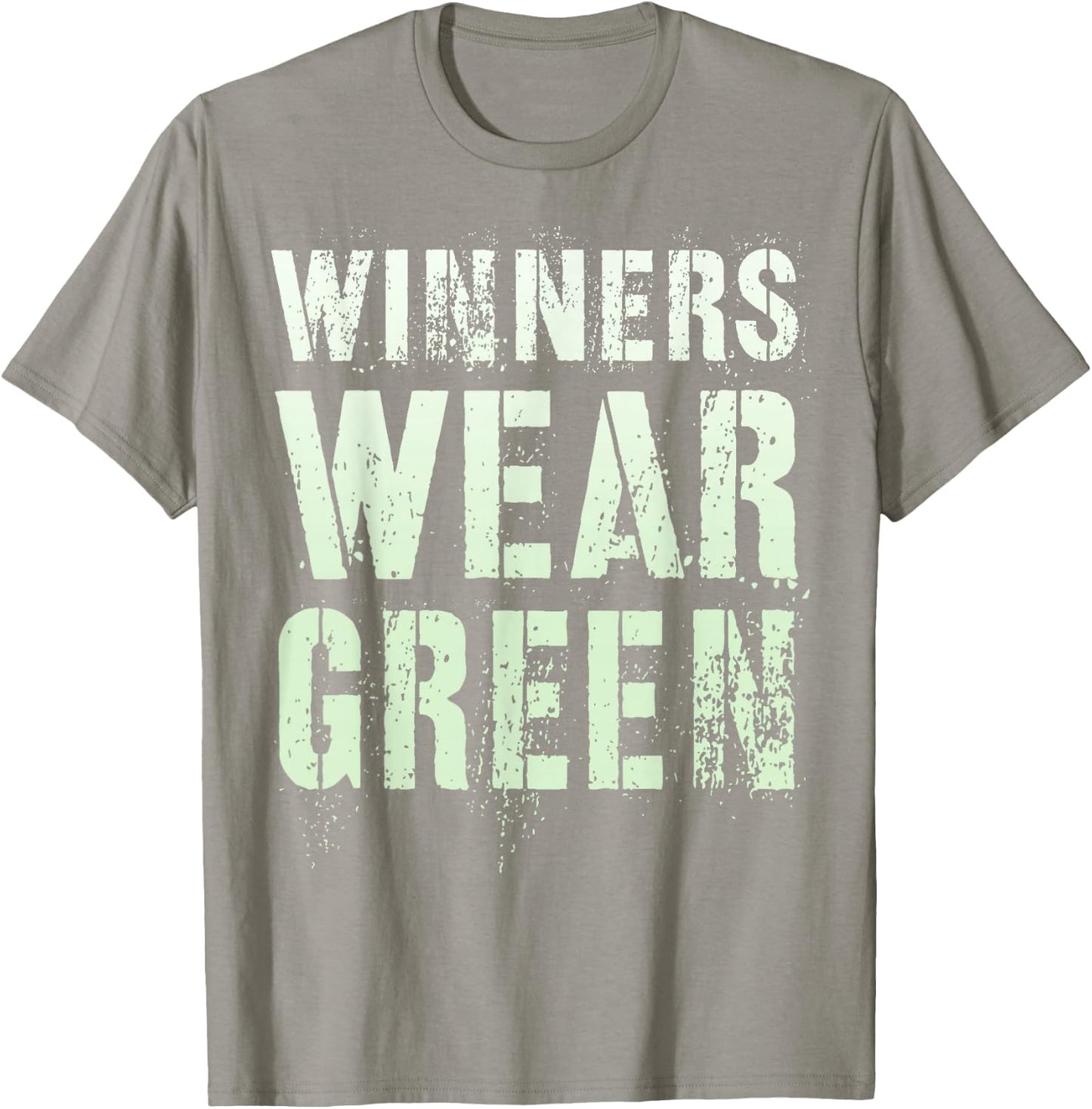 Vintage WINNERS WEAR GREEN Summer Camp War Game Team Match T-Shirt - T-Shirt | Sand