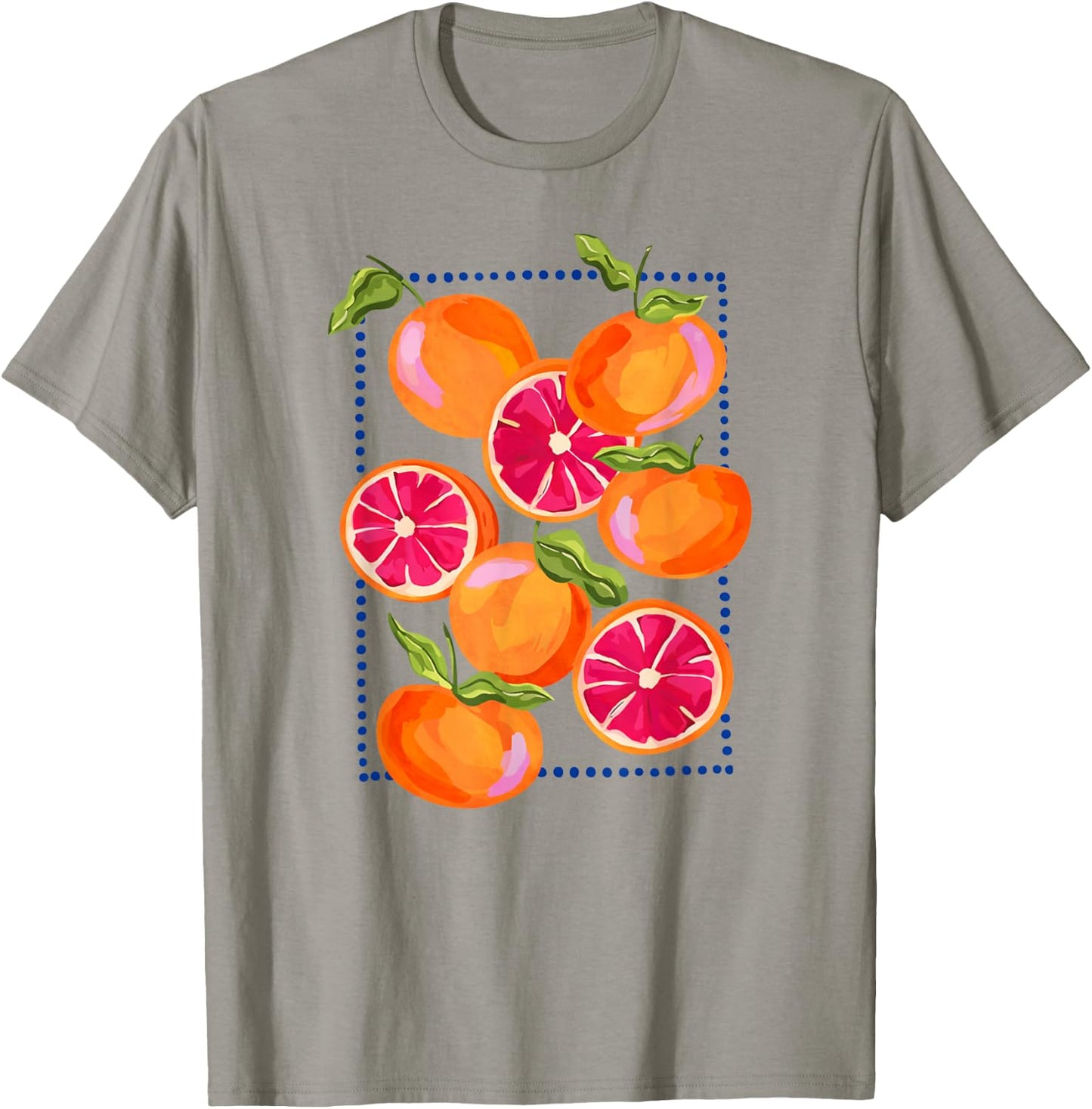 Orange Fruit Summer Vibes Artwork Citrus Orange Lovers Women T-Shirt - T-Shirt | Sand