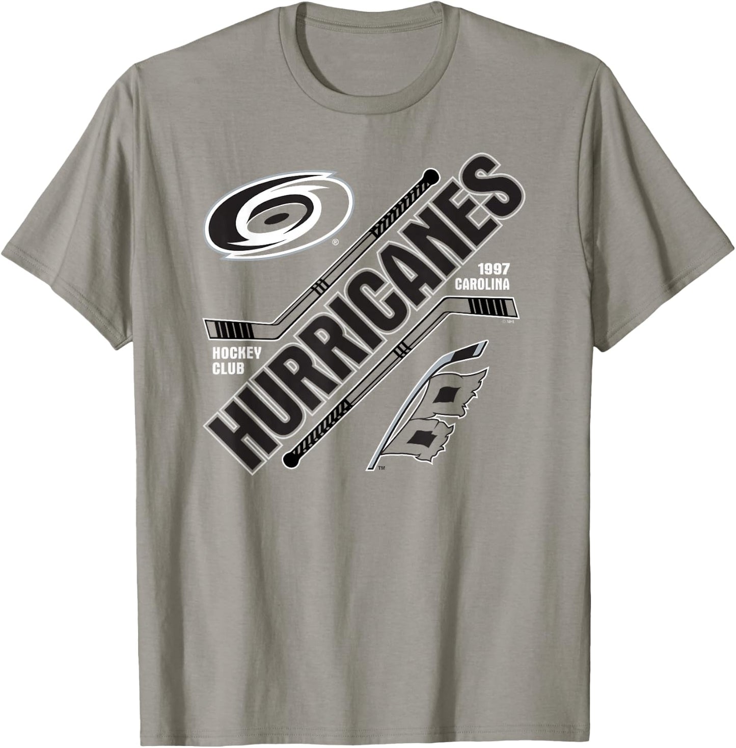 Carolina Hurricanes Force Red Officially Licensed T-Shirt - T-Shirt | Sand