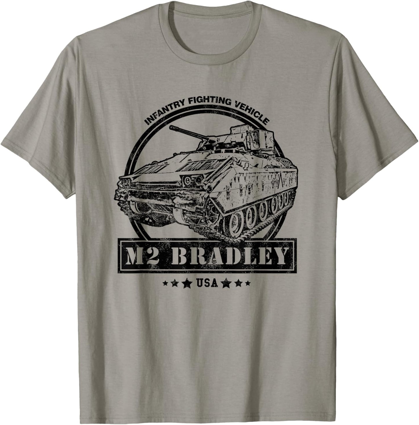 M2 Bradley IFV - Bradley Infantry Fighting Vehicle T-Shirt - T-Shirt | Sand
