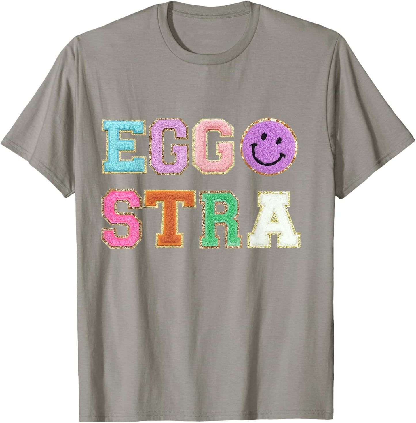 Easter Day Shirts Bunny Eggs Graphic: Eggstra T-Shirt - T-Shirt | Sand