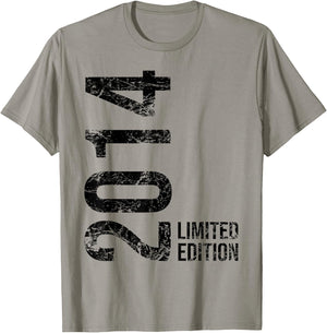 9th Birthday Boy Girl 9 Years 2014 Birthday Gift , White T-Shirt - T-Shirt | Sand