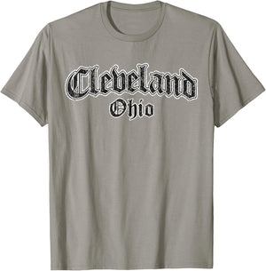 Retro Cleveland Ohio T-Shirt - T-Shirt | Sand