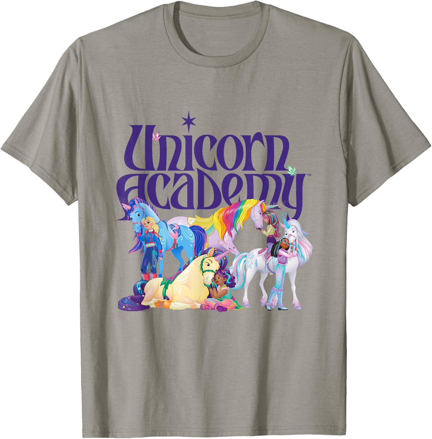 Riders and Unicorns T-Shirt - T-Shirt | Sand