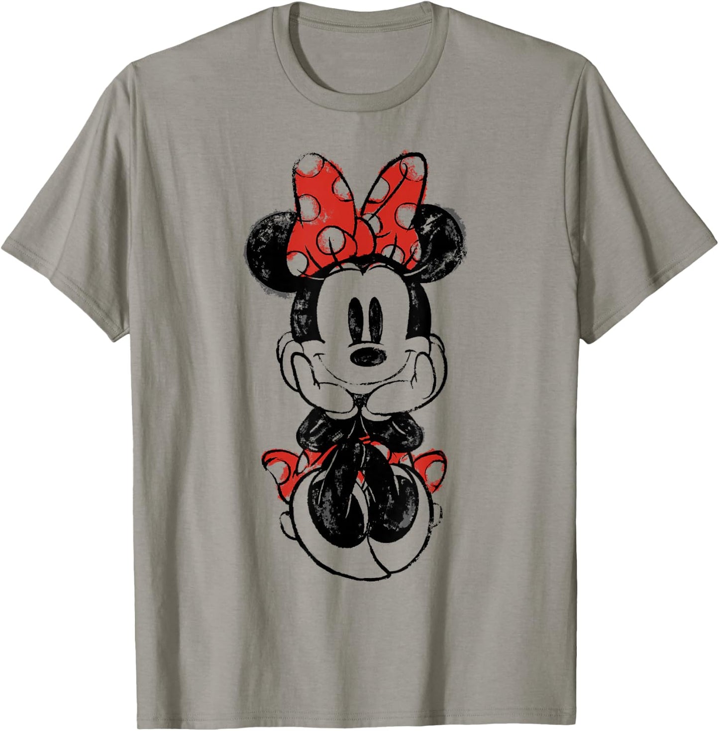 Disney Mickey and Friends Minnie Mouse Doodle Small T-Shirt - T-Shirt | Sand