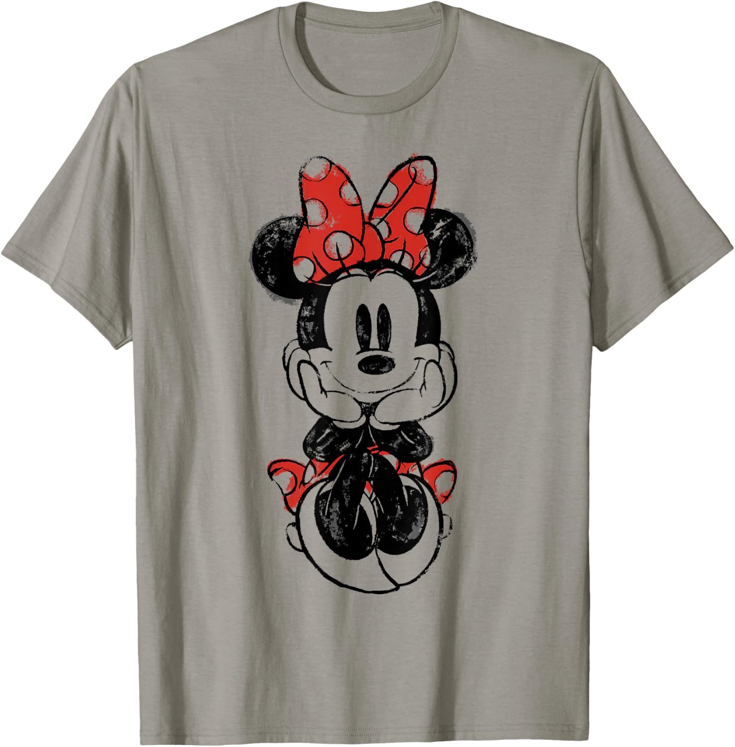 Disney Mickey and Friends Minnie Mouse Doodle Small T-Shirt - T-Shirt | Sand