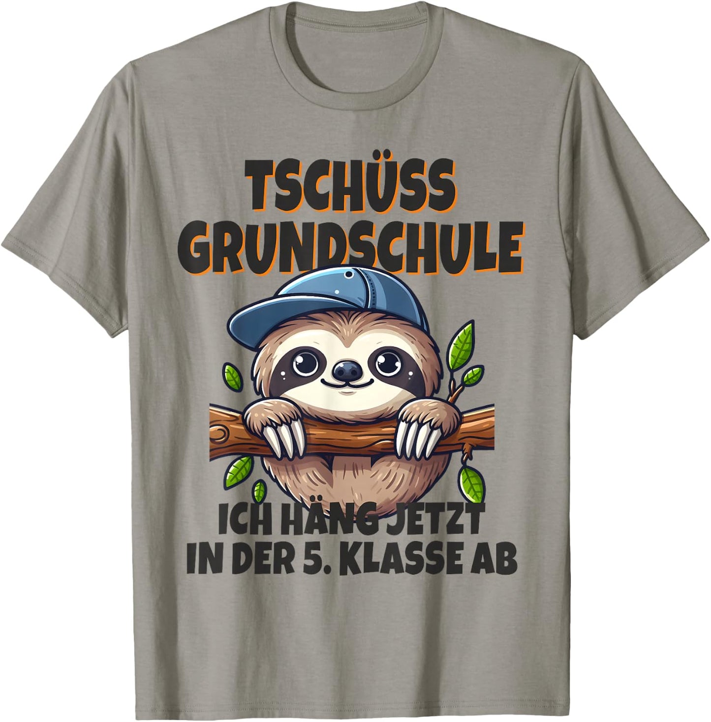 4. Grundschule 5. Klasse Realschule Gymnasium Abschluss 2025 T-Shirt - T-Shirt | Sand