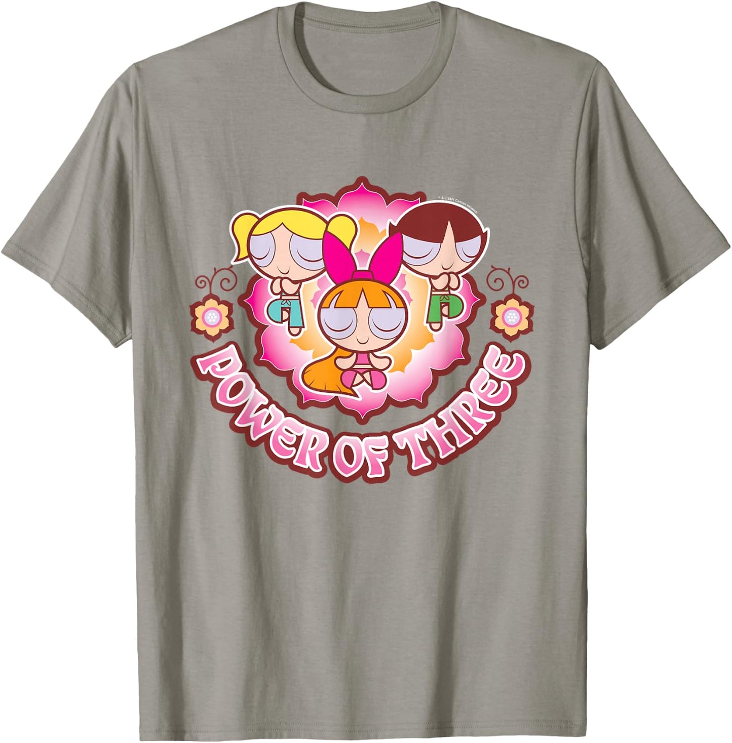Powerpuff Girls Power of Three Small T-Shirt - T-Shirt | Sand