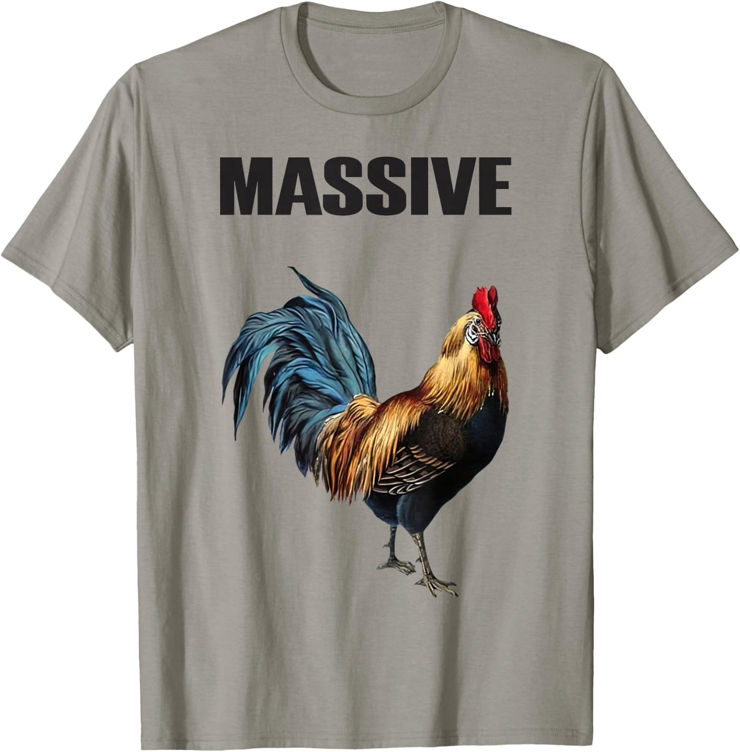 Massive Hen Chicken Rooster Dance-Cock T-Shirt - T-Shirt | Sand