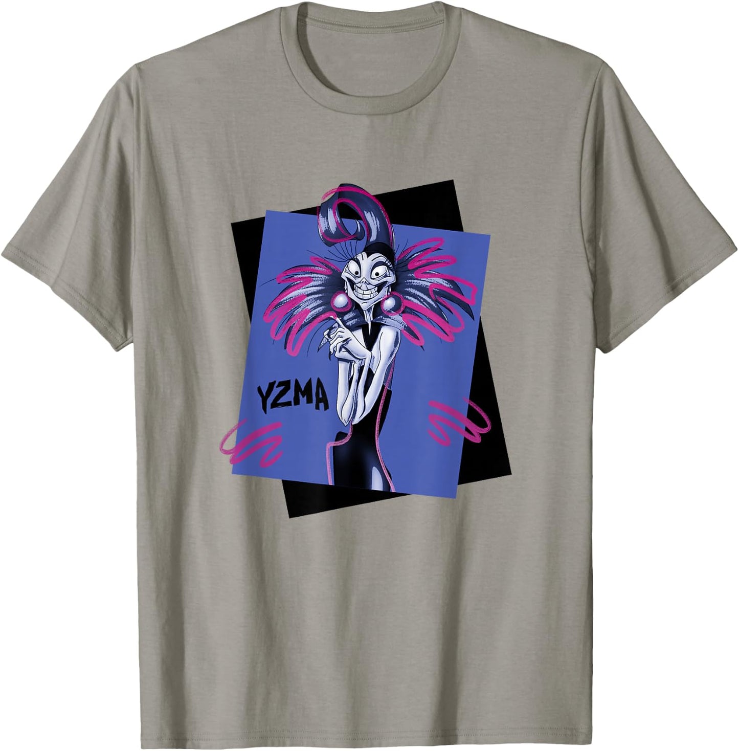 Disney The Emperor's New Groove Yzma Evil Smile Portrait T-Shirt - T-Shirt | Sand