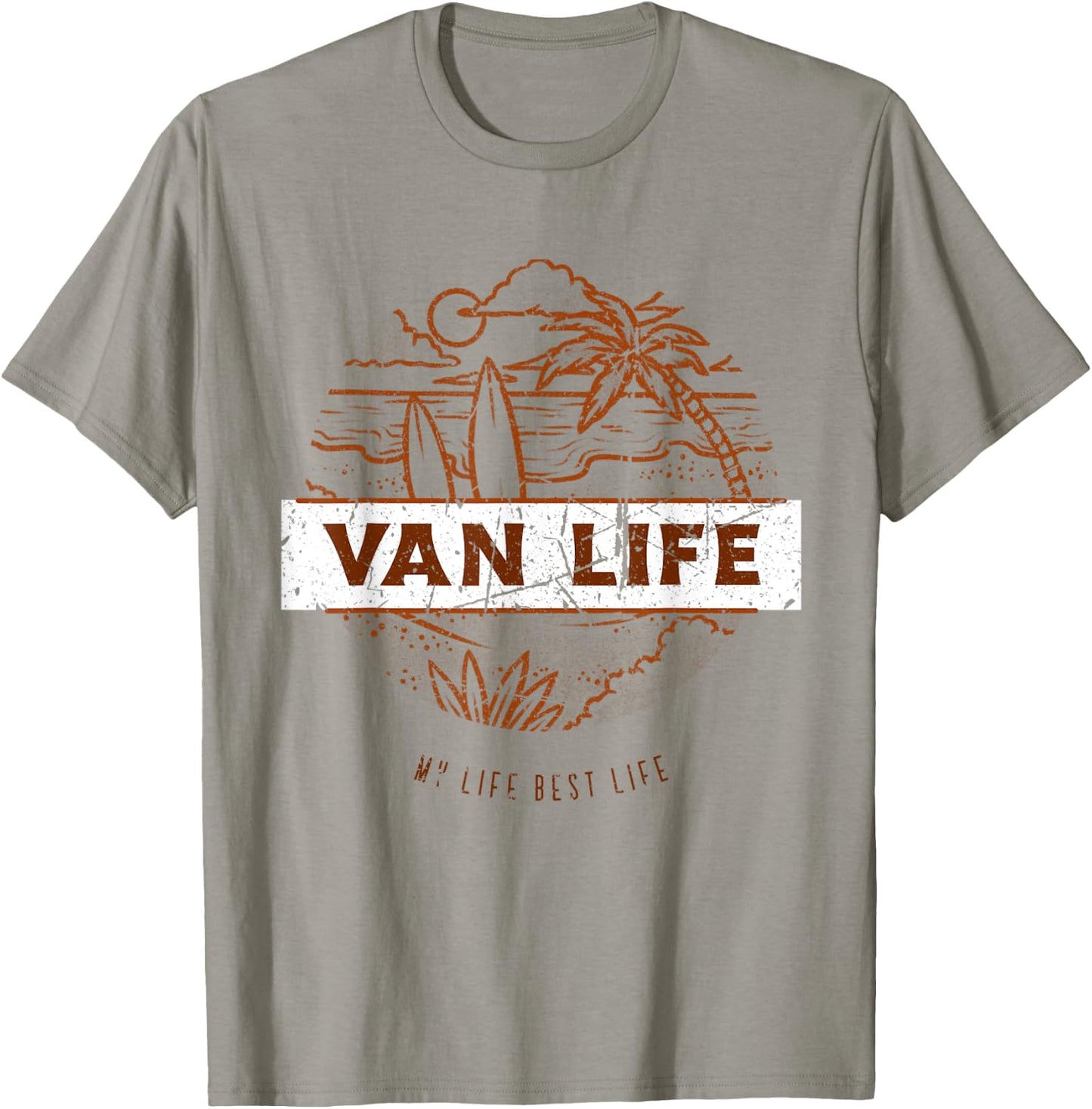 Van Life Clothing Retro Vintage Van Dwellers Vanlife Nomads1 T-Shirt - T-Shirt | Sand