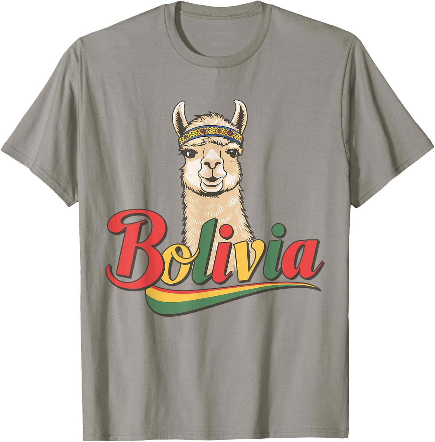Bolivia Alpaca Loves Bolivian Llama Travel Enthusiasts Retro T-Shirt - T-Shirt | Sand