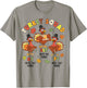 Groovy Turkey Squad SLP OT PT Therapy Team Fall Thanksgiving T-Shirt - T-Shirt | Sand