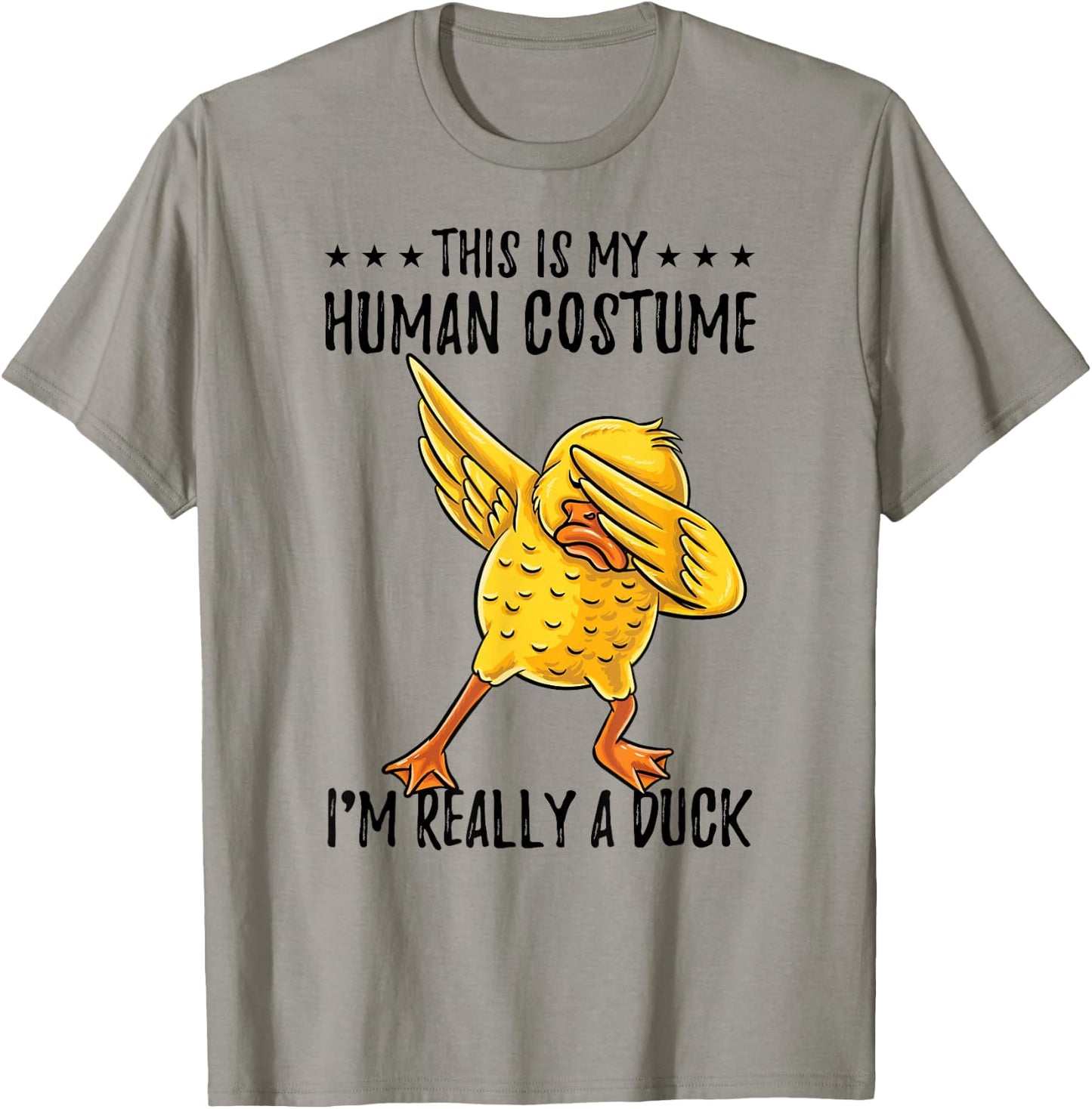 This Is My Human Costume Duck Halloween T-Shirt - T-Shirt | Sand